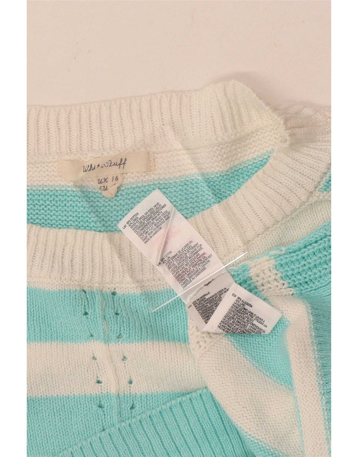 White Stuff Damen-Pullover mit U-Boot-Ausschnitt, Gr. 42, Größe L, mehrfarbig