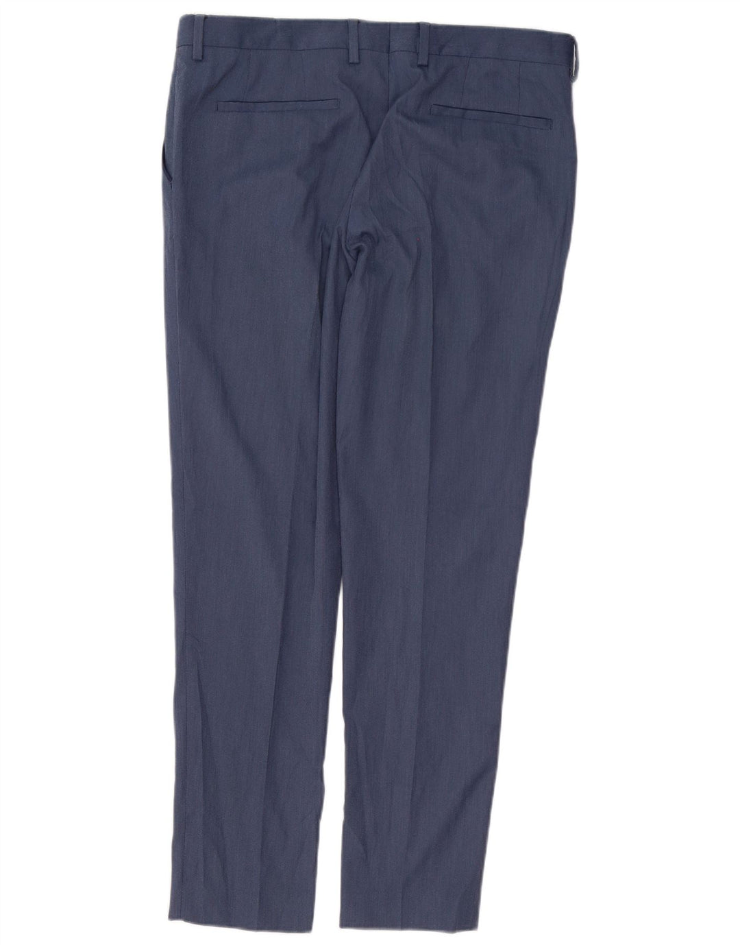 Zara Slim Chino-Hose für Herren, EU 44, Größe L, W34, L31, Blau, Polyester