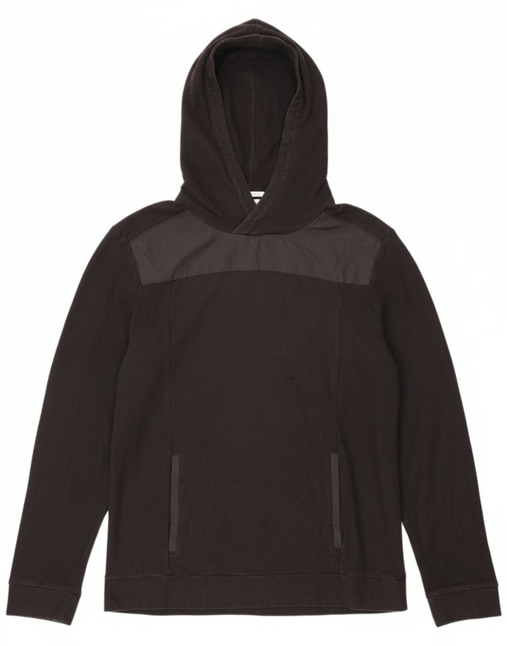 Calvin Klein Herren Kapuzenpullover Medium Black Colourblock