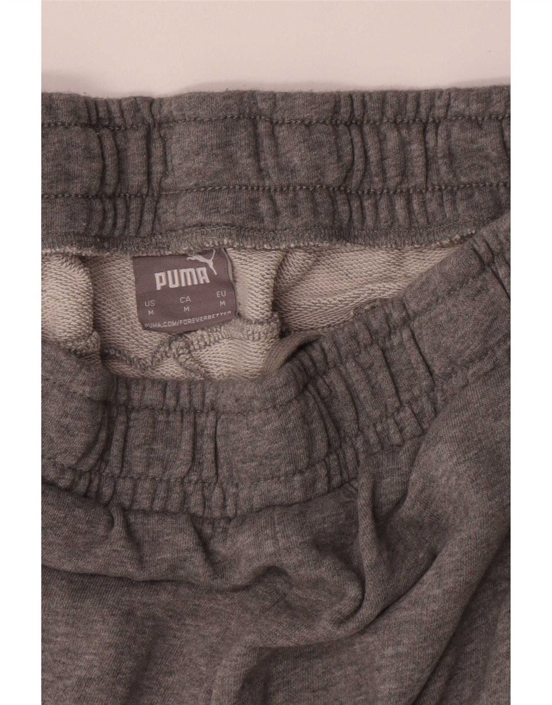 Puma Herren-Sportshorts aus mittelgrauer Baumwolle