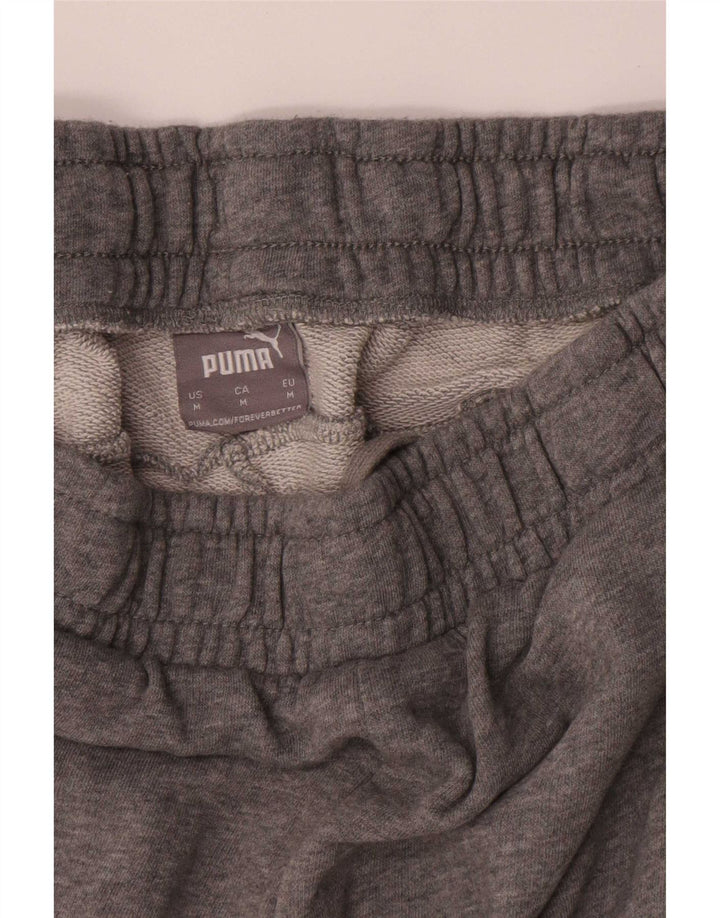 Puma Herren-Sportshorts aus mittelgrauer Baumwolle