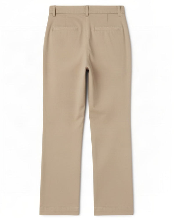 Zara Damen Bootcut-Anzughose XS W24 L31 Beige