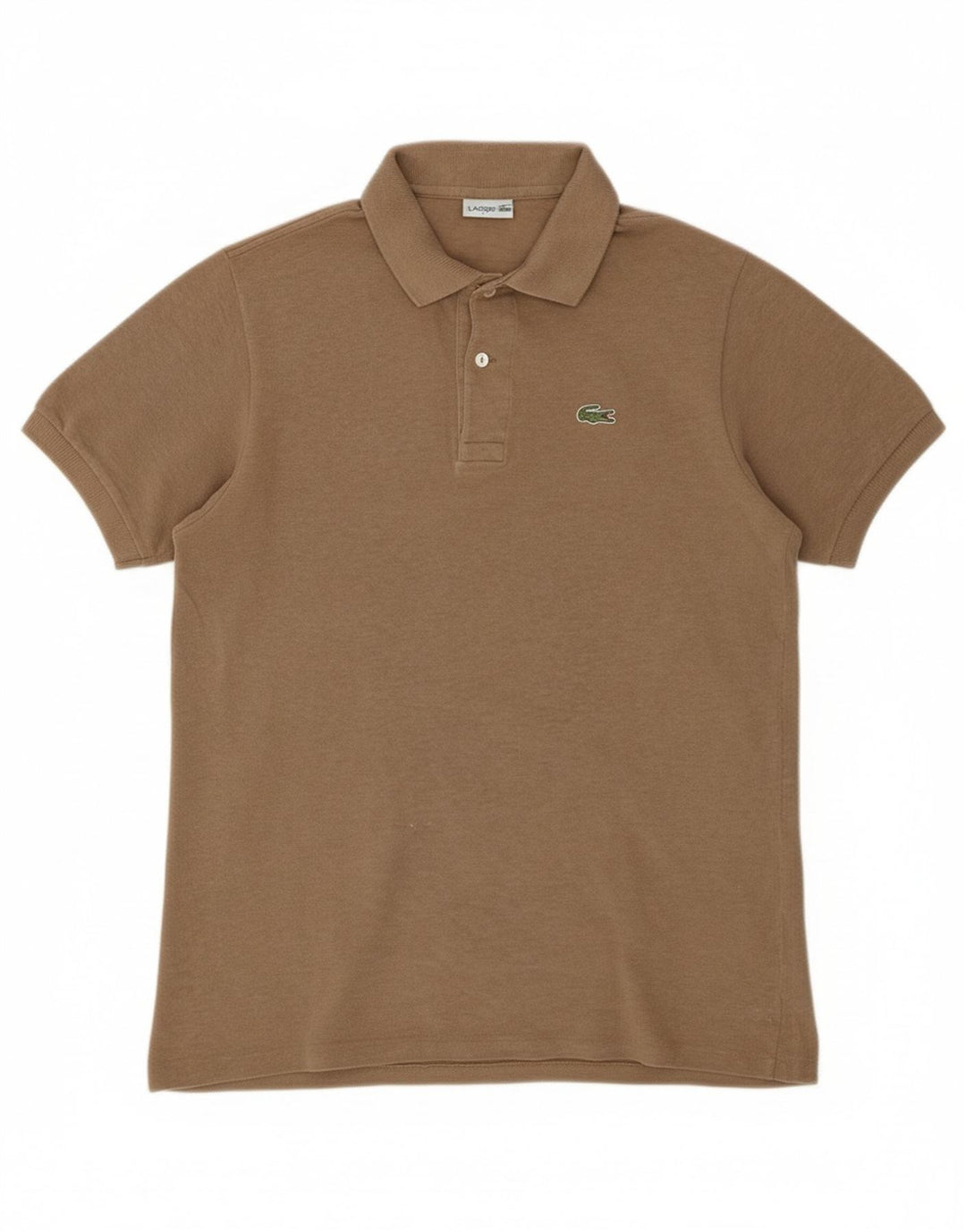 LACOSTE Mens Polo Shirt Size 4 Medium Grey