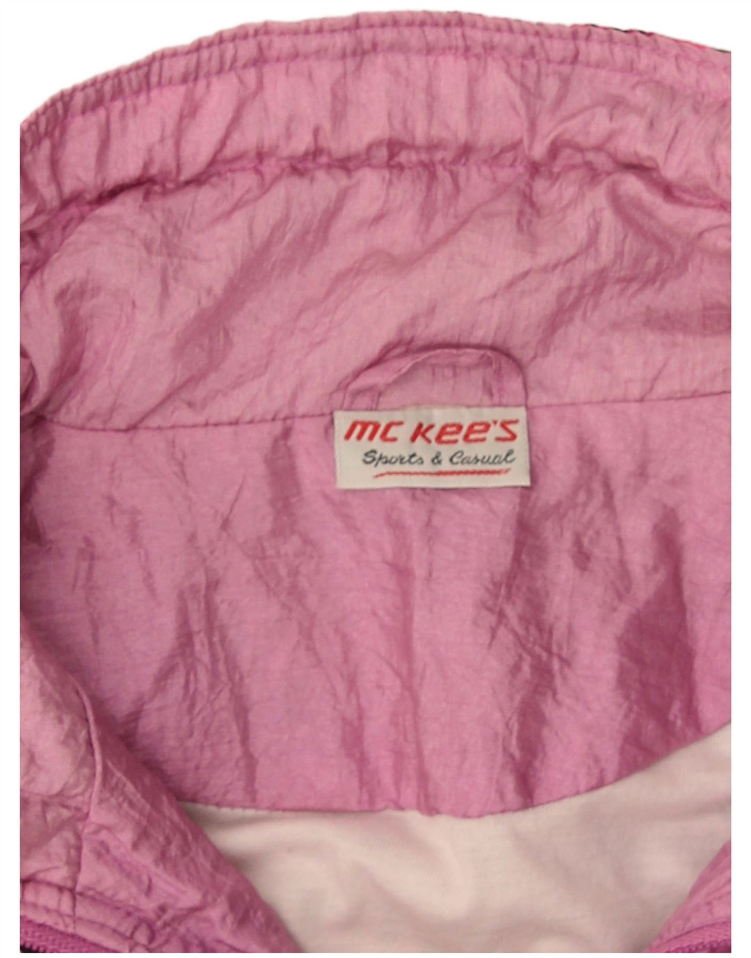 MC Kee's Damen-Trainingsanzugoberteil mit Grafik, Gr. 18, XL, rosa, geometrisch