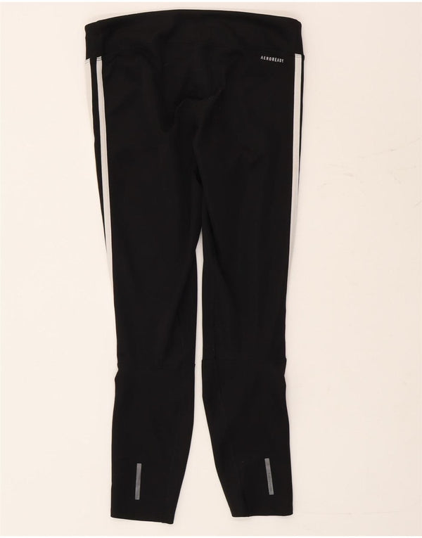 Adidas Damen Aeroready Leggings UK 8/10 Small Schwarz Polyester