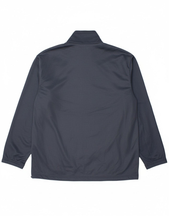 ASICS Mens Tracksuit Top Jacket XL Navy Blue