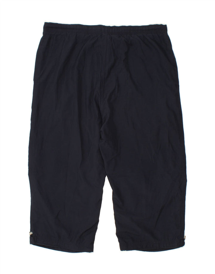 REEBOK Mens Bermuda Sport Shorts Medium  Navy Blue Polyester Vintage Reebok and Second-Hand Reebok from Messina Hembry 
