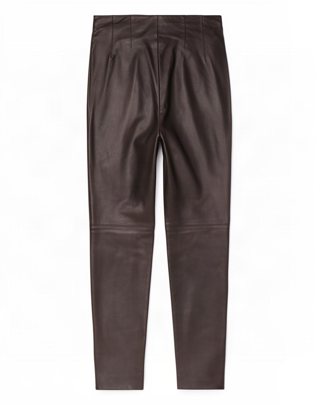 Zara Skinny Lederhose für Damen, Größe S, W26, L27, Schwarz, Polyester