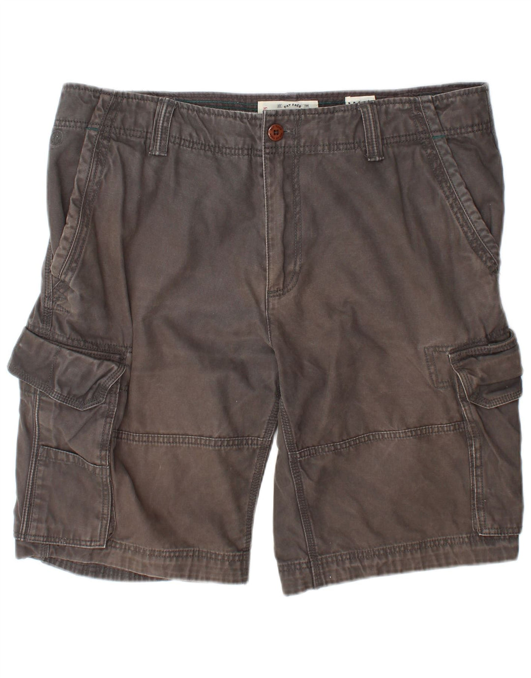 Fat Face Herren Cargoshorts W38 XL Grau Baumwolle