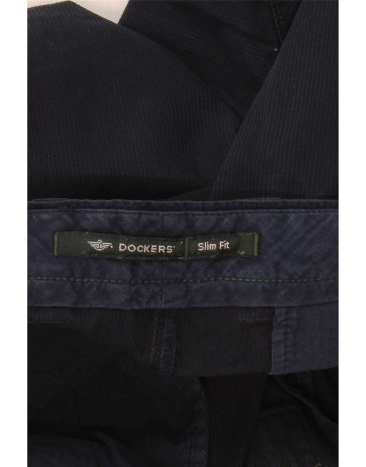Dockers Herren Slim Fit Chinoshorts W30 Mittelmarineblau