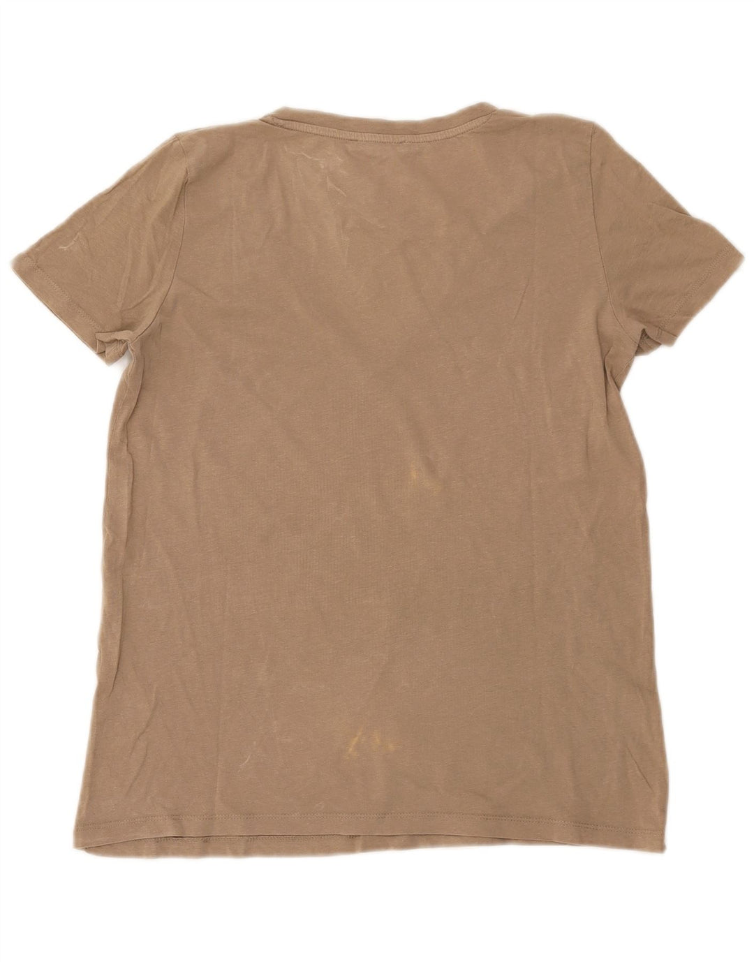 Zara Damen T-Shirt Top UK 14 Mittelgrau