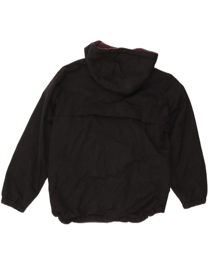 Killer Loop Herren-Windbreakerjacke mit Kapuze, UK 38, mittelschwarz