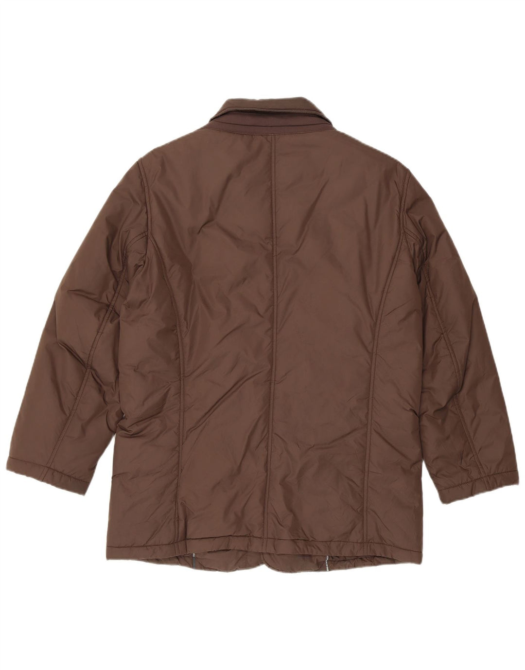 Geox Herren Regular Fit Wattierte Jacke UK 38 Mittelbraun