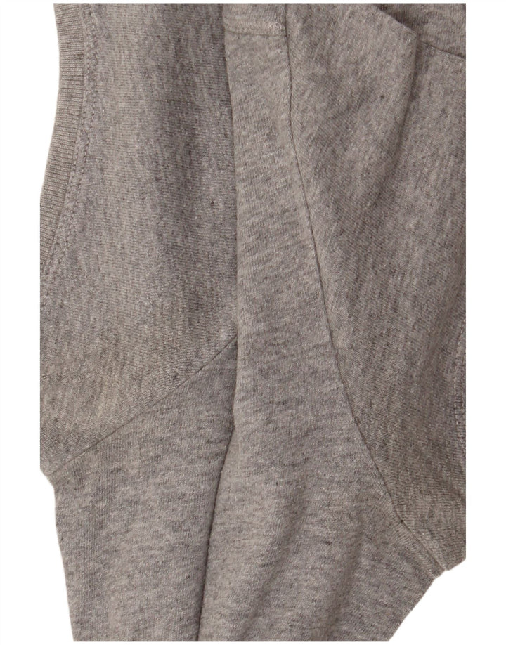 CHAMPION Damen Heritage Classics Graphic T-Shirt Top UK 14 Large Grau