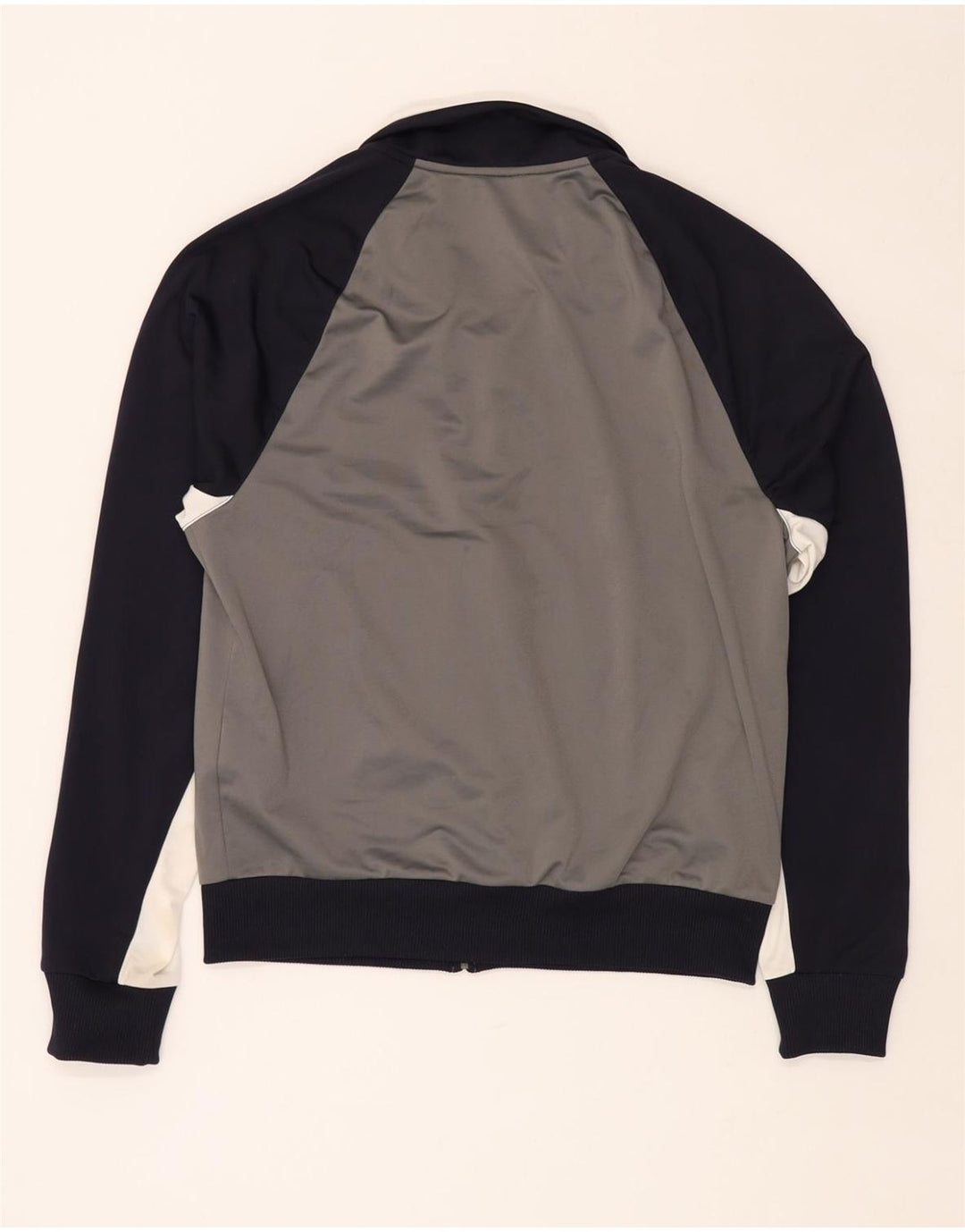 PUMA Herren-Trainingsanzug-Top-Jacke, mittelgroß, mehrfarbig, Colourblock-Polyester