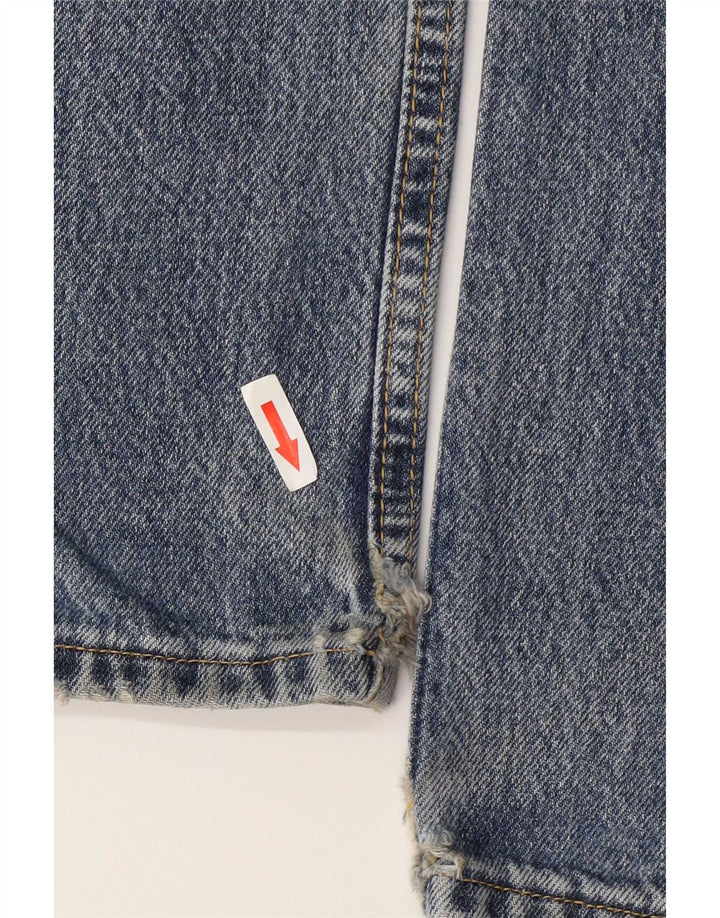 Lee Herren Straight Jeans W29 L32 Blaue Baumwolle