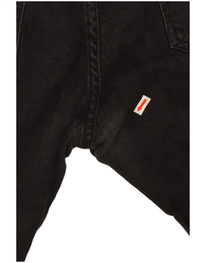 Zara Damen Skinny Jeans W32 L30 Schwarze Baumwolle
