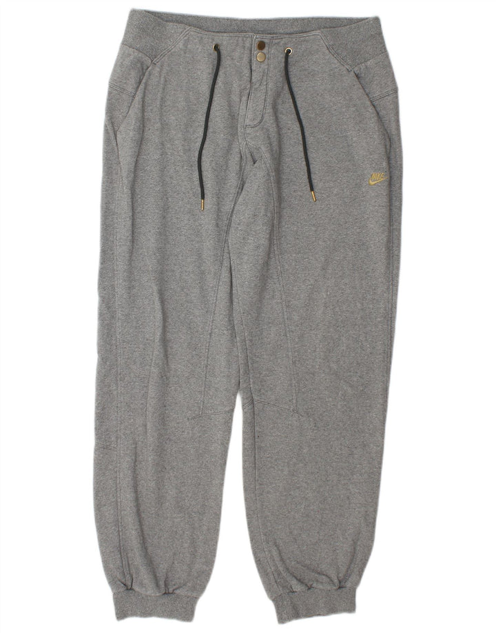 Nike Herren-Trainingshose, Jogginghose, mittelgraue Baumwolle