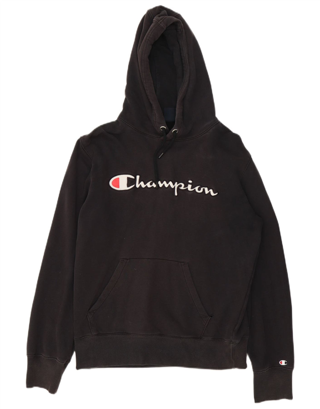 Champion Herren-Kapuzenpullover mit Grafik, mittelschwarz, Baumwolle