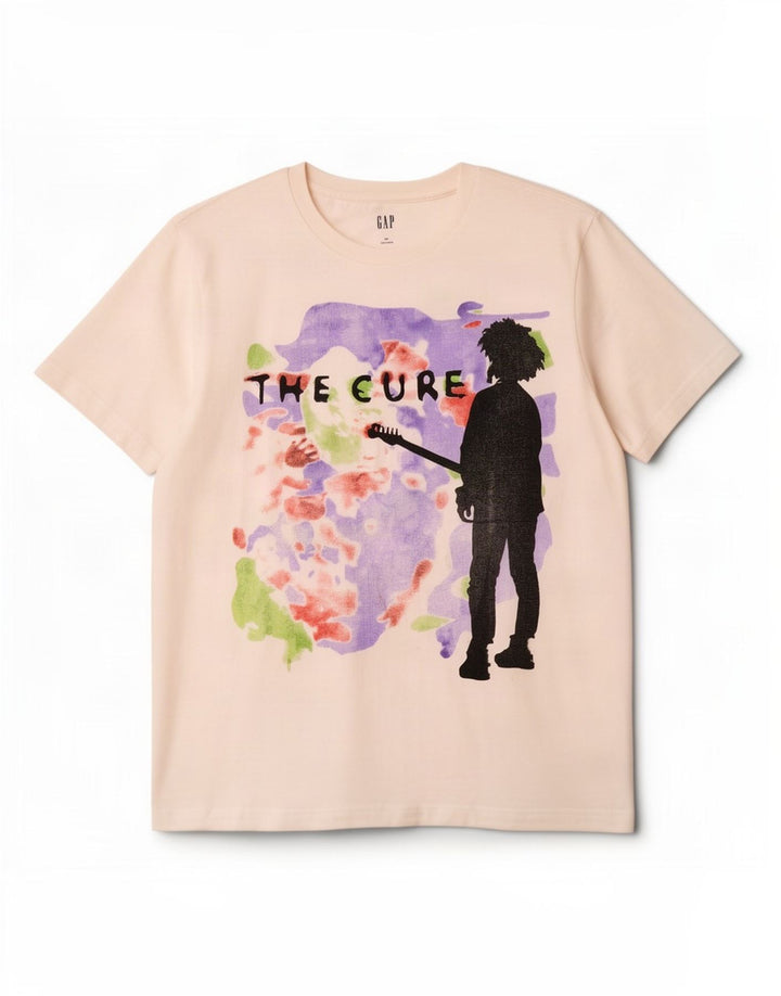 Gap Herren-T-Shirt mit Grafik, mittelweiße Baumwolle