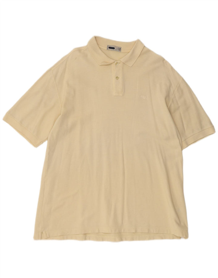 Fila Herren Poloshirt IT 56 XL Gelb