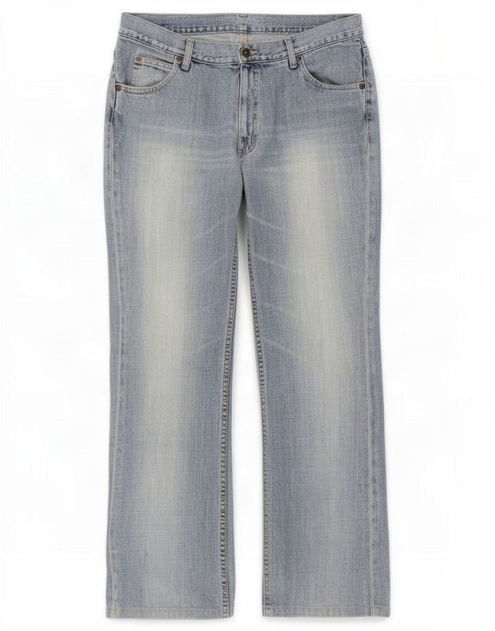 Lee Herren REED Bootcut Jeans W36 L30 Blaue Baumwolle