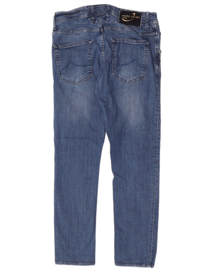 Jacob Cohen Damen Slim Jeans W33 L27 Blau