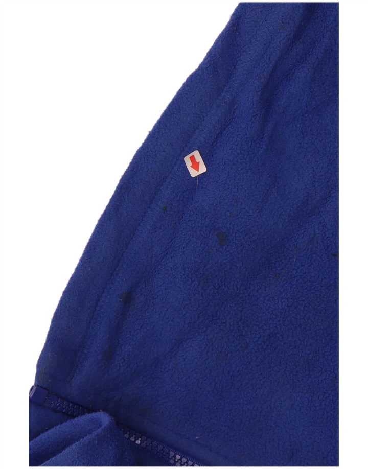 CALVIN KLEIN Herren Performance Fleecejacke UK 44 2XL Blau Polyester