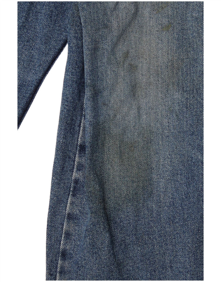 Levi's Damen 502 Tapered Jeans W31 L32 Blaue Baumwolle