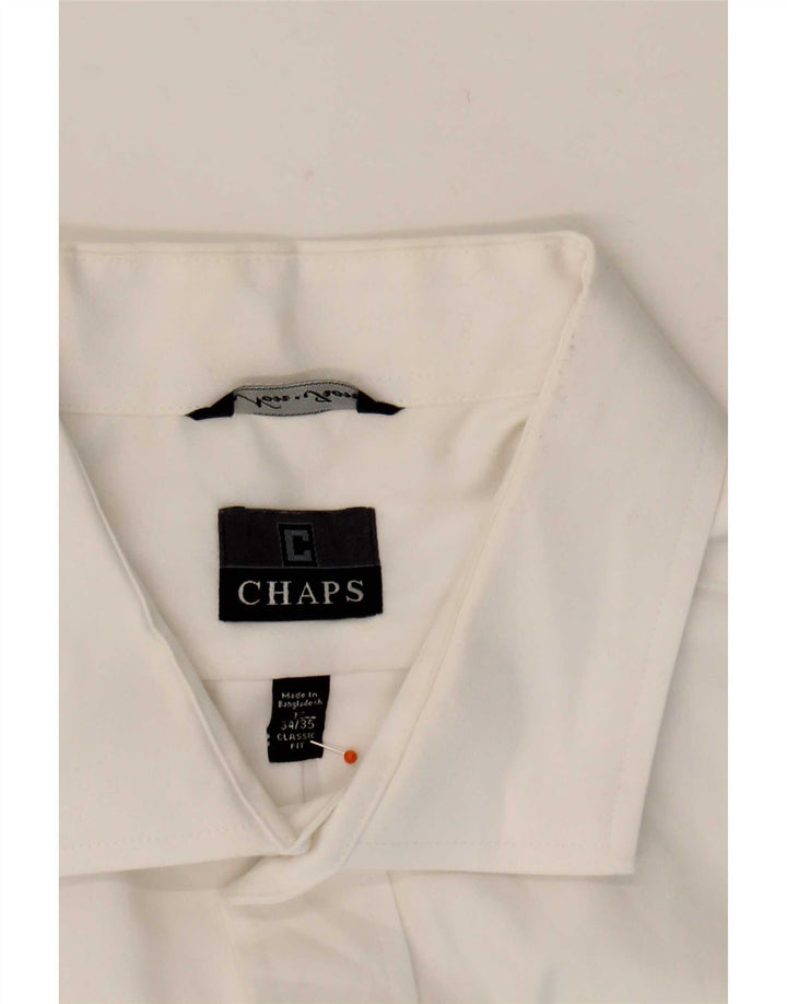 Chaps Herrenhemd Größe 17 XL Weiß
