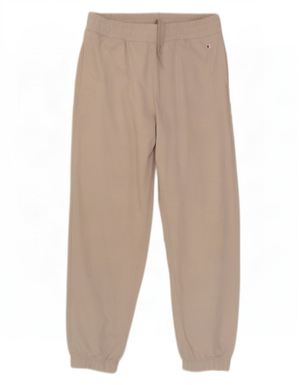 Champion Damen-Trainingshose, Jogginghose, Größe 46, Beige, Baumwolle