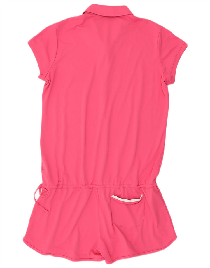 Adidas Damen Playsuit UK 18 XL Rosa Polyester