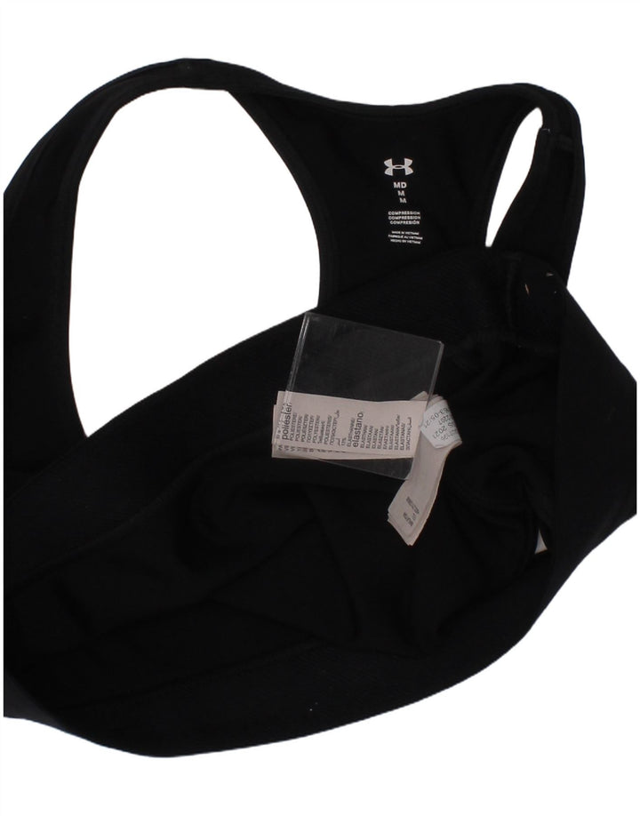 Under Armour Damen Kompressions-Sport-BH-Oberteil mit Grafik, mittelgroß, Schwarz, Sport