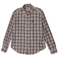 Wrangler Herrenhemd XL, marineblau, kariert, Baumwolle