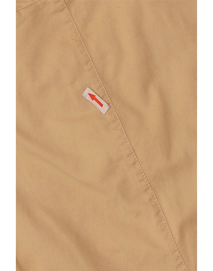 Moncler Womens übergroße 3-Knopf-Blazer-Jacke US 4 Small Beige Baumwolle