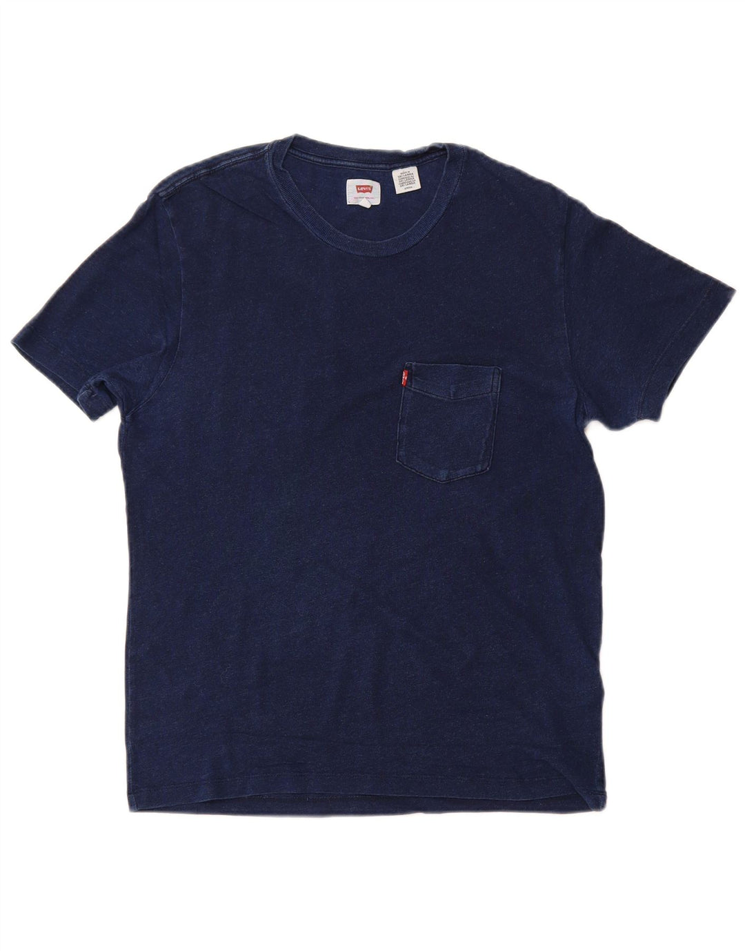 LEVI'S Herren T-Shirt Top Small Marineblau Baumwolle