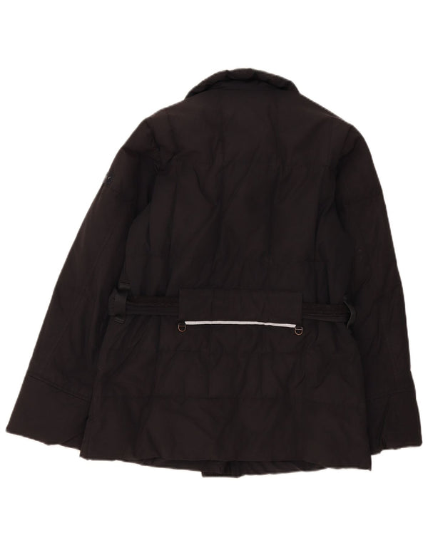 PEUTEREY Damen Wattierte Jacke IT 40 Small Marineblau Baumwolle