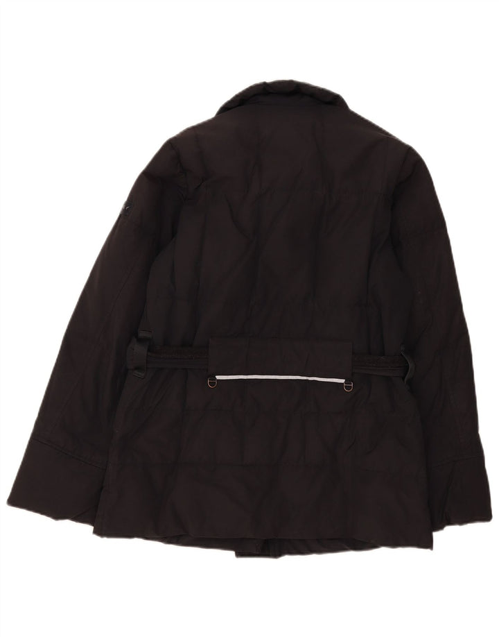 PEUTEREY Damen Wattierte Jacke IT 40 Small Marineblau Baumwolle
