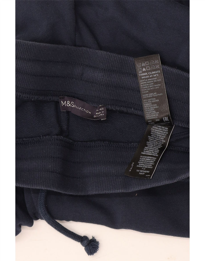 Marks & Spencer Damen-Trainingshose, Jogginghose, Gr. 14, mittelmarineblau
