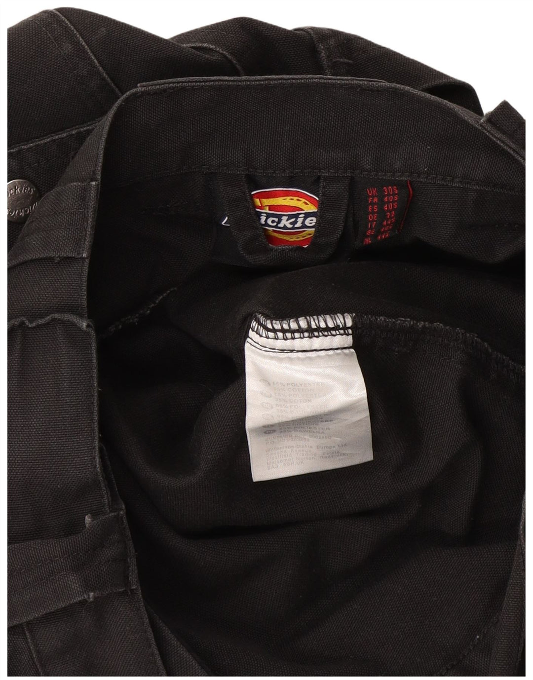 Dickies Gerade Herren-Cargohose W30 L28 Graues Colourblock-Polyester
