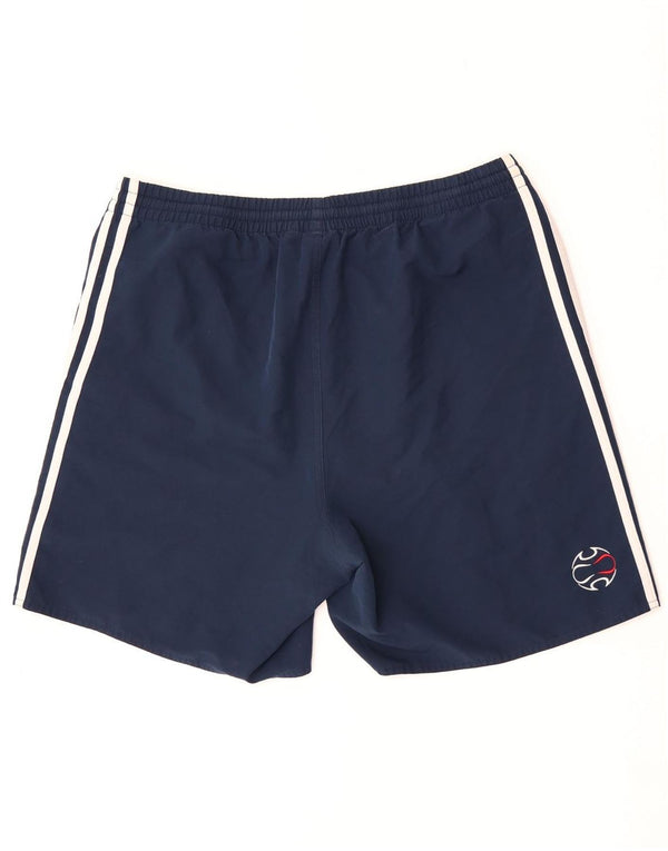 Adidas Herren FC Bayern München Sport Shorts XL Marineblau Farbblock