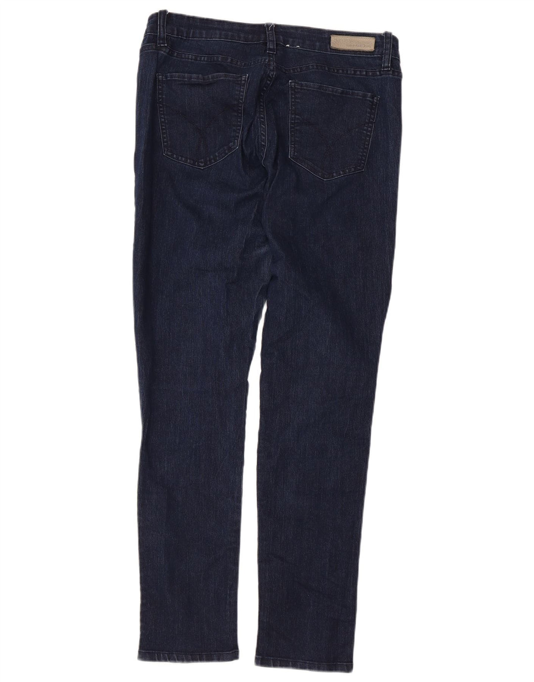 Calvin Klein Jeans Damen Slim Jeans US 10 Medium W32 L29 Marineblau Baumwolle