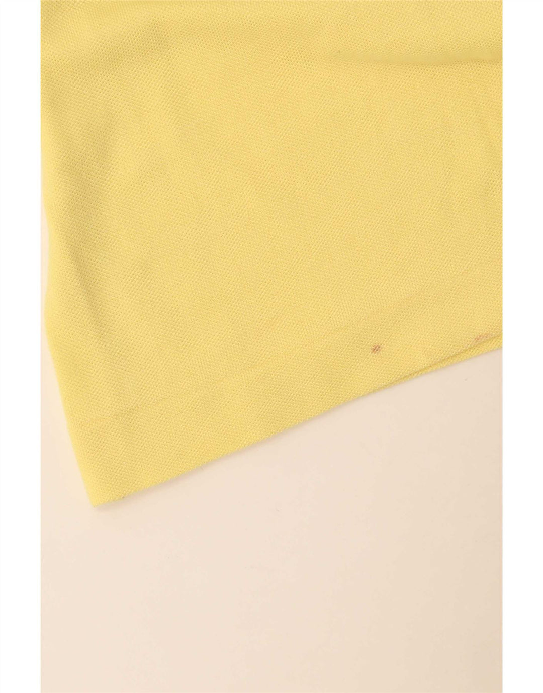 Lacoste Herren Poloshirt Größe 7 2XL Gelbe Baumwolle