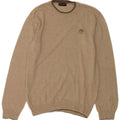 North Sails Herren-Pullover mit Rundhalsausschnitt, mittelbeigefarbenes Polyamid