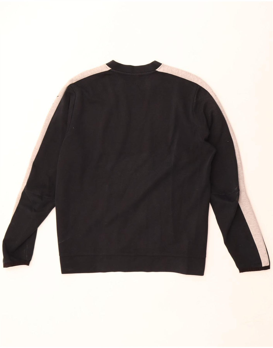 Puma Herren-Sweatshirt-Pullover, Mittelschwarz, Farbblock-Polyester