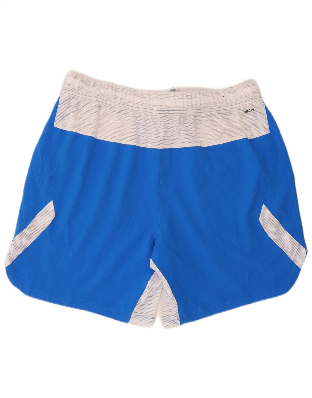New Balance Herren-Sportshorts XL, blaues Colourblock-Polyester