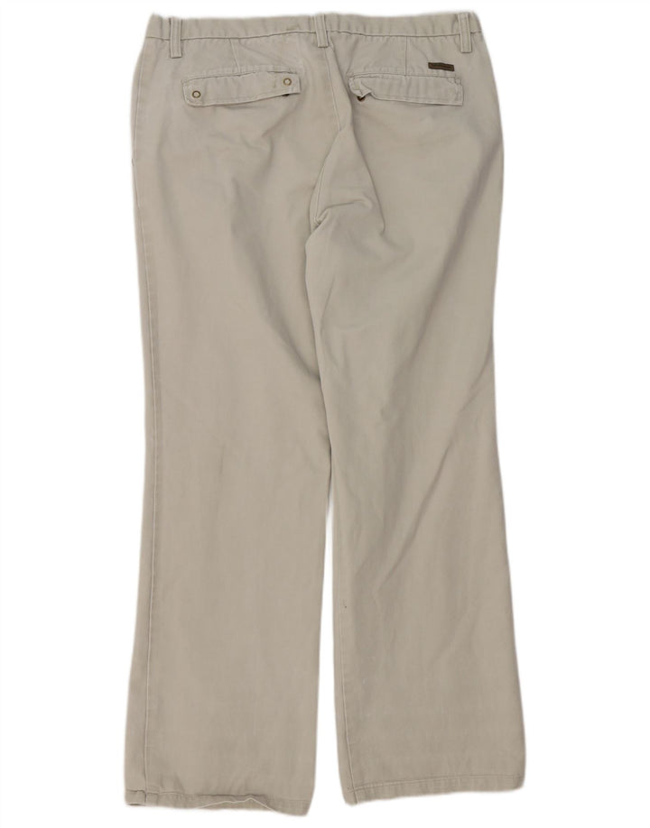 Calvin Klein Herren Bootcut Chino Hose W34 L32 Beige