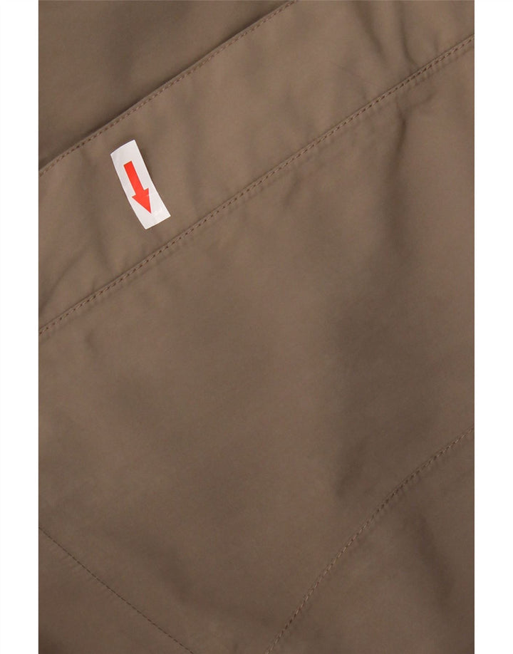 The North Face Damen Hyvent Kapuzen-Regenjacke UK 14 Medium Beige
