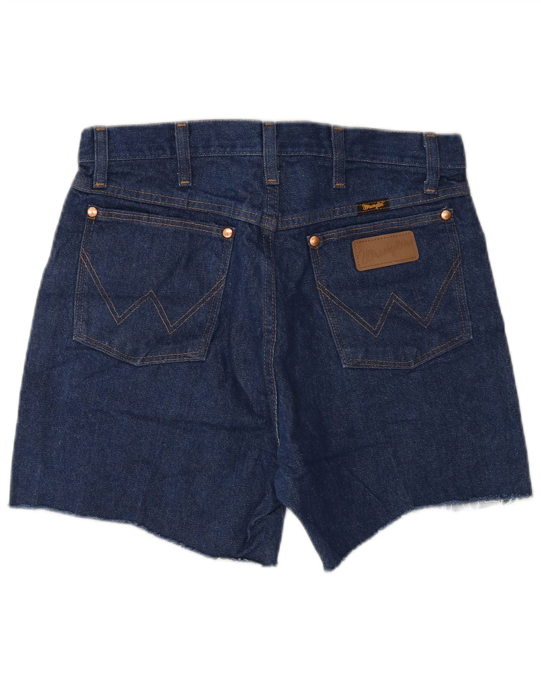 Wrangler Damen Jeansshorts W30 Mittelblau