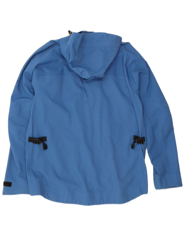 Musto Herren-Regenjacke mit Kapuze, UK 38, mittelblau, Polyamid
